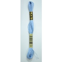 DMC Stranded Cotton #827 Very Light Blue Hand Embroidery Floss 8m Skein