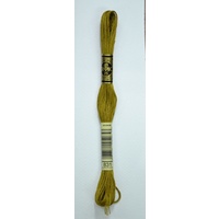DMC Stranded Cotton #831 Medium Golden Olive Hand Embroidery Floss 8m Skein