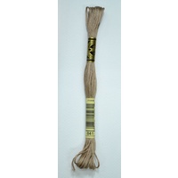 DMC Stranded Cotton #841 Light Beige Brown Hand Embroidery Floss 8m Skein
