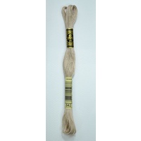 DMC Stranded Cotton #842 Very Light Beige Brown Hand Embroidery Floss 8m Skein