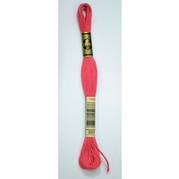 DMC Stranded Cotton #891 Dark Carnation Hand Embroidery Floss 8m Skein