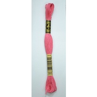 DMC Stranded Cotton #893 Light Carnation Hand Embroidery Floss 8m Skein