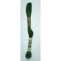 DMC Stranded Cotton #895 Very Dark Hunter Green Hand Embroidery Floss 8m Skein