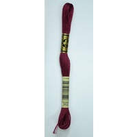 DMC Stranded Cotton #902 Very Dark Garnet Hand Embroidery Floss 8m Skein