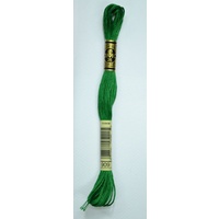 DMC Stranded Cotton #909 Very Dark Emerald Green Hand Embroidery Floss 8m Skein