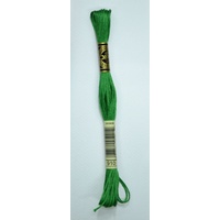 DMC Stranded Cotton #910 Dark Emerald Green Hand Embroidery Floss 8m Skein