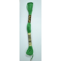 DMC Stranded Cotton #911 Medium Emerald Green Hand Embroidery Floss 8m Skein