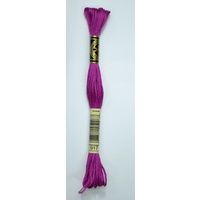 DMC Stranded Cotton #917 Medium Plum Hand Embroidery Floss 8m Skein