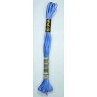 DMC Stranded Cotton #93 Variegated Cornflower Blue Hand Embroidery Floss 8m Skein