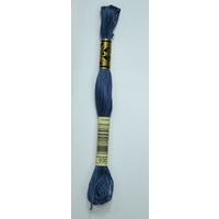 DMC Stranded Cotton #930 Dark Antique Blue Hand Embroidery Floss 8m Skein