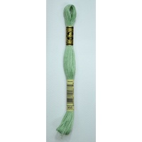 DMC Stranded Cotton #966 Medium Baby Green Hand Embroidery Floss 8m Skein