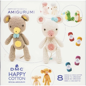DMC Happy Cotton Book 3, 8 Ideas to Crochet (15694)