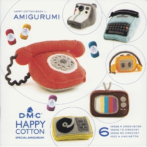 DMC Happy Cotton Book 11, Vintage Objects, 6 Ideas to Crochet (15772)