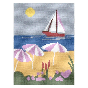 BEACH DMC Printed Canvas 10ct Penelope 16X22cm