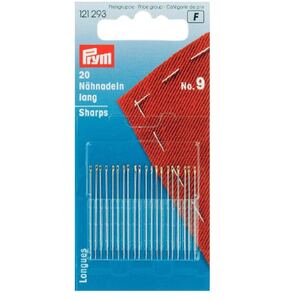 Prym Sewing Needles Sharps, No 9, 0.60 X 34mm