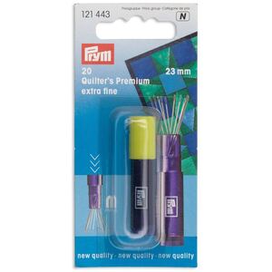 Quilting Sewing Needles With Silver Eye, Extra Fine 0.53 x 23mm By Pyrm