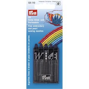 Prym Embroidery And Pearl Sewing Needles Assortment - 25 Pieces