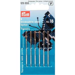 Tapestry Needles With Blunt Point, No. 18, 1.20 x 50mm By Prym