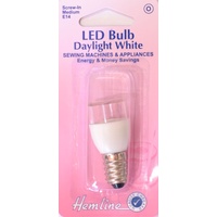 Sewing Machine &amp; Appliance LED Bulb, SES Screw-In Medium, 15W, 240V, Type E