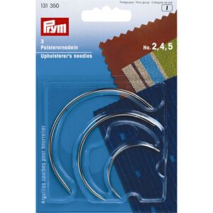 Prym Upholstery Needles, Curved, Assorted