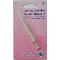 Hemline Sewing Machine Needle Threader &amp; Inserter, Safe and Easy To Use.