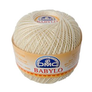 DMC Babylo Size 20, ECRU Crochet Cotton, 100g Ball