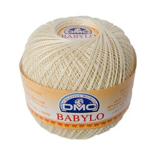 DMC Babylo Size 40, ECRU Crochet Cotton, 100g Ball