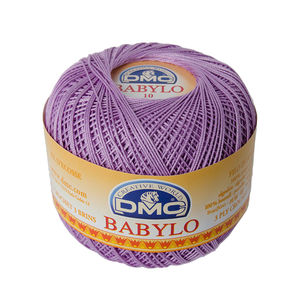 DMC Babylo 10, #210 Purple Crochet Cotton, 50g Ball