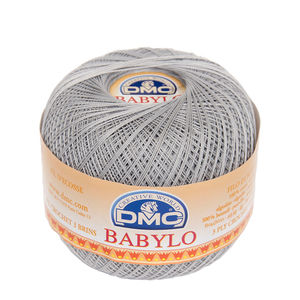 DMC Babylo 10, #415 Pearl Grey Crochet Cotton, 50g Ball