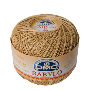 DMC Babylo 10, #437 Light Tan Crochet Cotton, 50g Ball