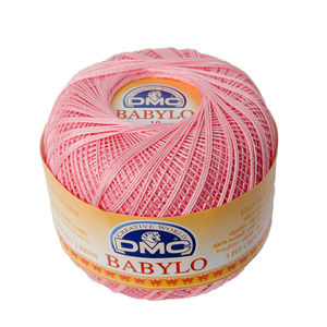 DMC Babylo 10, #460 Pink Crochet Cotton, 50g Ball