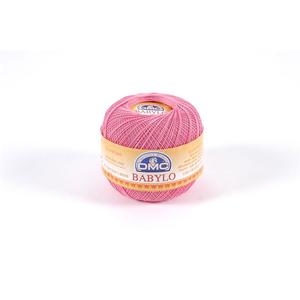 DMC Babylo Size 10, #603 Pink Crochet Cotton, 50g Ball