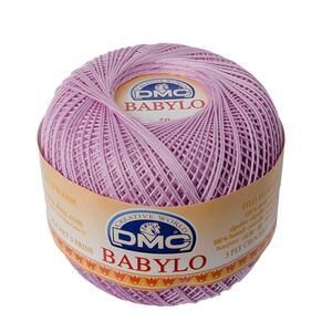 DMC Babylo Size 20, #153 PURPLE Crochet Cotton, 50g Ball