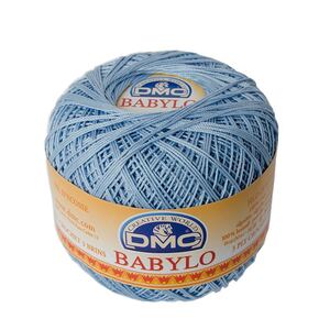 DMC Babylo Size 20, #3840 Light Blue Crochet Cotton, 50g Ball