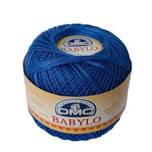 DMC Babylo Size 20, #482 Blue Crochet Cotton, 50g Ball