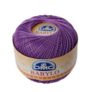 DMC Babylo Size 20, #553 Purple Crochet Cotton, 50g Ball