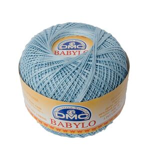DMC Babylo Size 20, #800 Sky Blue Crochet Cotton, 50g Ball