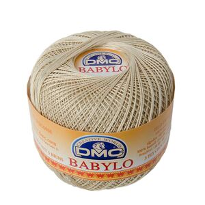 DMC Babylo Size 20, #822 Straw Crochet Cotton, 50g Ball