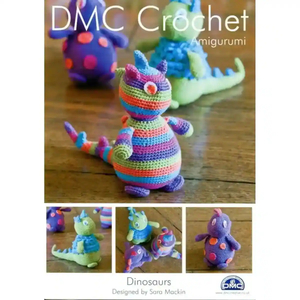 DMC Crochet Pattern Dinosaurs 14899L/2 Leaflet