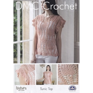 DMC Crochet Pattern Tunic Top 15095L/2 Leaflet