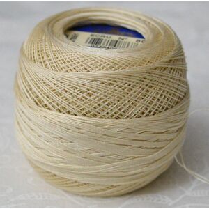 DMC Cordonnet Special, 6 Cord Crochet Cotton, Size 80, 20g Ball, ECRU