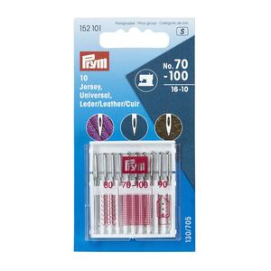 Standard/Leather/Jersey Sewing Machine Needles, 130/705, 70-100, Assorted