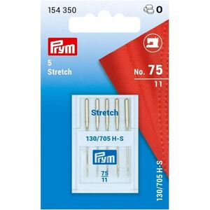 Prym Stretch Sewing Machine Needles, 130/705H-S, Size 75 Stretch