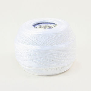 DMC Cebelia 20, #B5200 Snow White, Combed Cotton Crochet Thread 50g