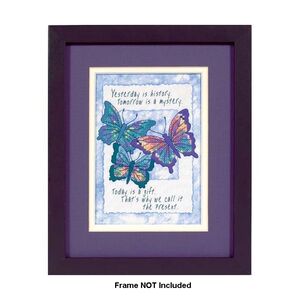 TODAY IS A GIFT Printed Cross Stitch Kit 12 x 17cm #16730