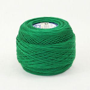 DMC Cebelia 10, #699 Green, Combed Cotton Crochet Thread 50g