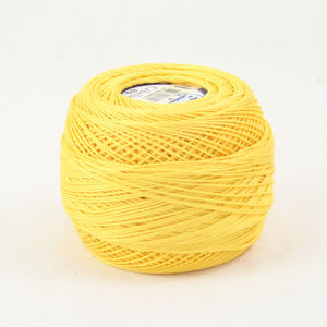 DMC Cebelia 10, #726 Light Topaz, Combed Cotton Crochet Thread 50g