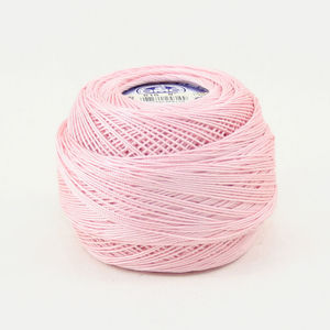 DMC Cebelia 10, #818 Baby Pink, Combed Cotton Crochet Thread 50g