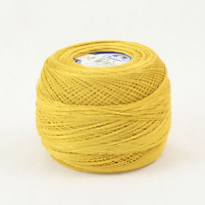 DMC Cebelia 20, #3820 Dark Straw, Combed Cotton Crochet Thread 50g