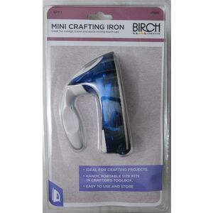 Mini Crafting Iron By Birch Creative, For Crafting, Travel etc.